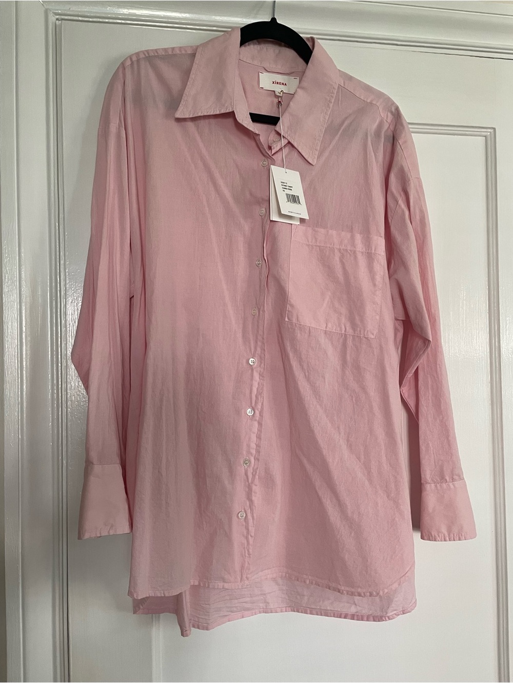 XIRENA Sydney Shirt in Cameo Rose, XS, NWT - Picture 3 of 4